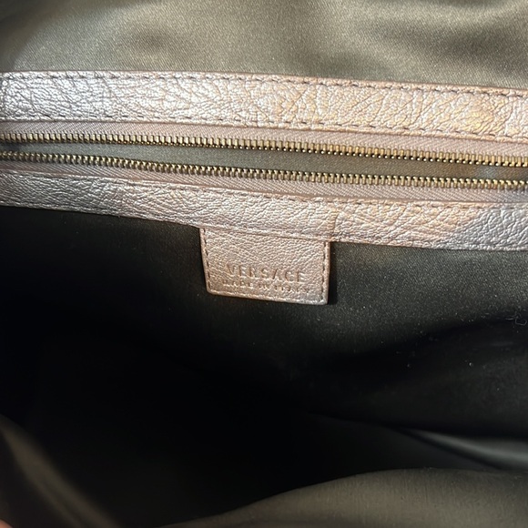 VERSACE HANDBAG GOLD - Picture 3 of 4